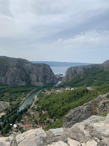 Sea View Panorama Apartment L Omiš Esterno foto